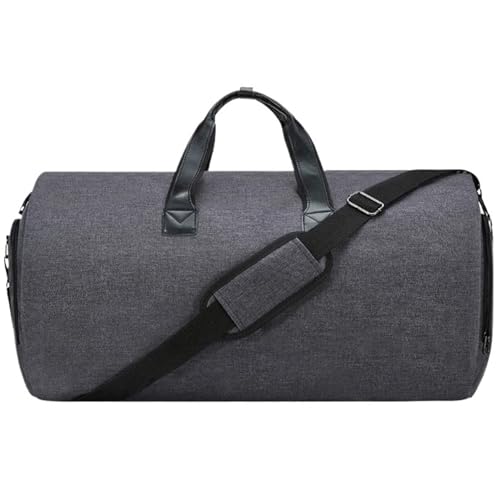 PIPONS Leichte Reisetasche Handgepäck-Reisetasche Für Männer Und Frauen, 2-in-1-Hängekoffer, Anzug, Geschäftsreisetaschen Sporttasche Gym (Color : A, Size : 22 * 11 * 12in) von PIPONS