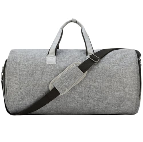 PIPONS Leichte Reisetasche Handgepäck-Reisetasche Für Männer Und Frauen, 2-in-1-Hängekoffer, Anzug, Geschäftsreisetaschen Sporttasche Gym (Color : B, Size : 22 * 11 * 12in) von PIPONS