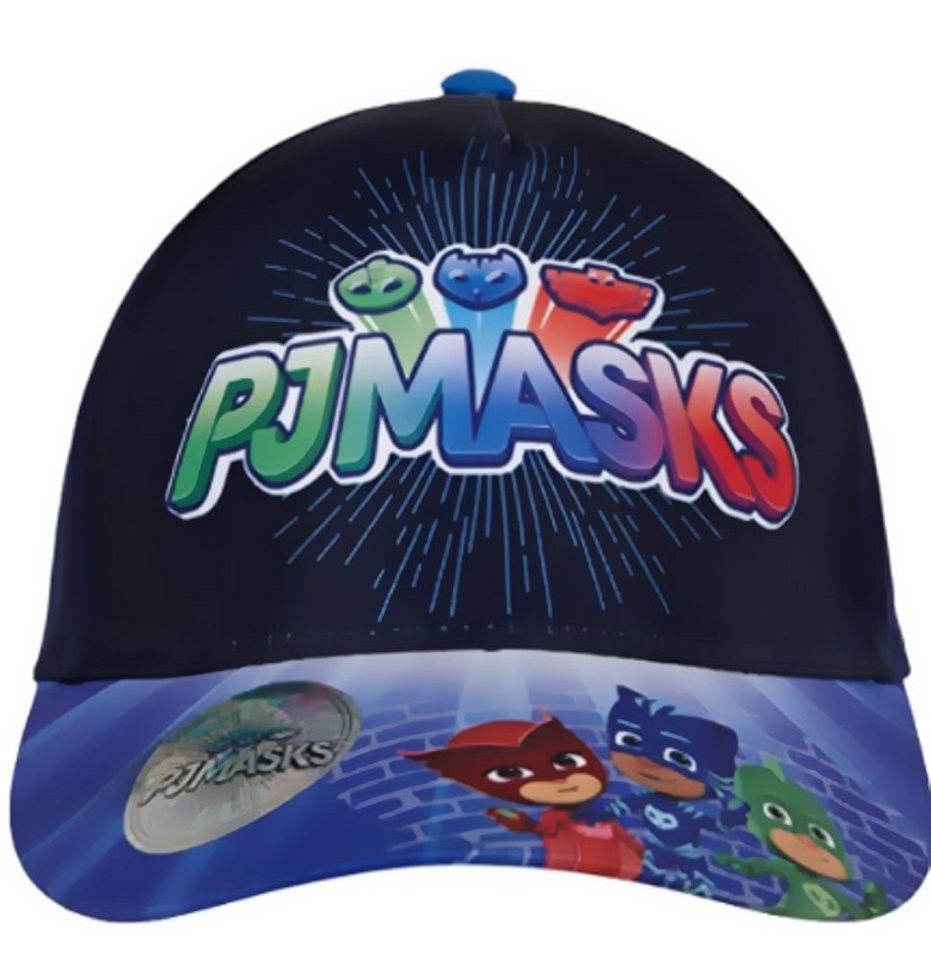 PJ Masks Schirmmütze PJ MASK Kinder Schirmmütze Basecap Jungen + Mädchen Helden im Schlafanzug Gr. 52 + 54 von PJ Masks