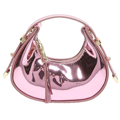 Abendtasche für Damen, elegante Clutch, auffällig, Abendtasche, kleine Knödel, Abend-Handtasche für Party, rose von PLCPDM