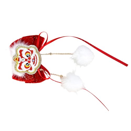 Chinesischer Drachen-Jahr-Haarspange für Mädchen, Festival, Kostüm, Haarnadel, Pferdeschwanzhalter, Frühlingsfest, Haar-Accessoires, Damen-Haarschmuck von PLCPDM