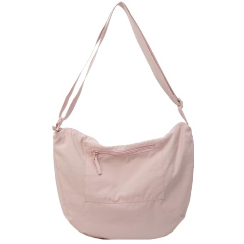 Damen-Umhängetasche im japanischen Stil, wasserdicht, Umhängetasche, Schultasche, großes Fassungsvermögen, lässige Kuriertasche, rose von PLCPDM