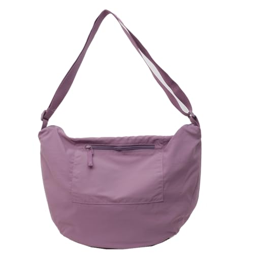 Damen-Umhängetasche im japanischen Stil, wasserdicht, Umhängetasche, Schultasche, großes Fassungsvermögen, lässige Kuriertasche, violett von PLCPDM