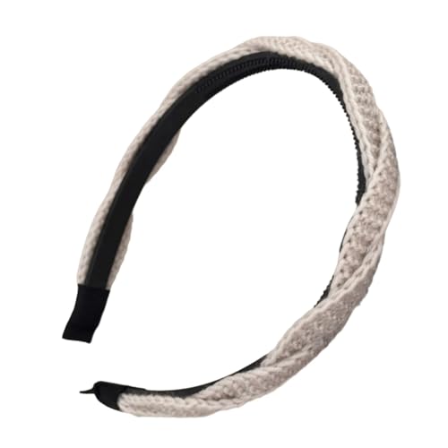 Elegantes, handgehäkeltes Stirnband für Freizeitkleidung, HighSkull Hairhoop für Damen, modische Kopfbedeckungen, Gesichtswäsche, Haarreifen für Mädchen, gehäkeltes Haarband für Damen und Mädchen von PLCPDM