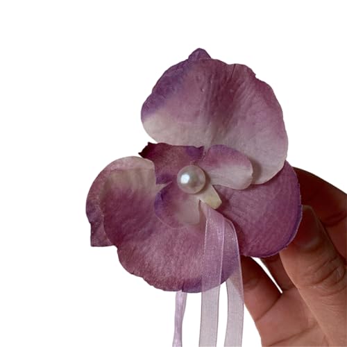 Haarklammer, Haarschmuck, Haarklammern, niedlich, Phalaenopsis-Haarspangen, Verzierung, Haarnadel für Mädchen von PLCPDM