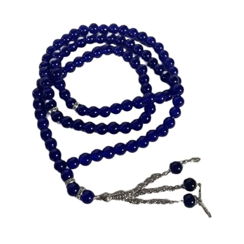 Handgefertigte Gebetsperle, traditionelles Tasbih für Muslime, 99 Rosenkranz, Armband, islamische Muslime, Religion, Eid, Geschenk, Schmuck, Wie abgebildet von PLCPDM