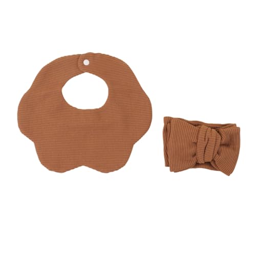 PLCPDM Baby-Lätzchen mit Stirnband, Baby-Lätzchen mit Haar-Accessoire, Baumwoll-Lätzchen und Stirnband, Upgrades für Mädchen PLCPDM Baby-Lätzchen mit Stirnband, Baby-Lätzchen mit Haar-Accessoire, Baumwoll-Lätzchen und Stirnband, Upgrades für Mädchen von PLCPDM