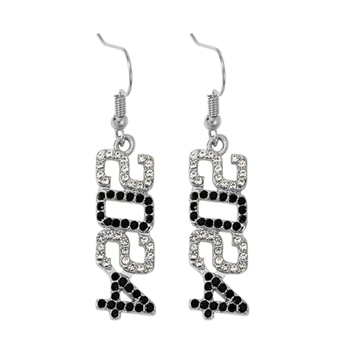 PLCPDM Modische Halskette / Ohrringe aus Legierung, trendige Schlüsselbeinkette/Ohrstecker, Schmuckdekoration für Damen, Mädchen, Damen, Earrings D, Siehe Abbildung von PLCPDM