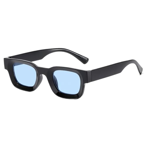 PLCPDM Sonnenbrille Mit Kleinem Rahmen Teenager Karneval Nachtclub Fotografie Brille Teenager Mädchen Radfahren Einkaufen Camping Sonnenbrille Quadratische Sonnenbrille Für Damen Quadratische von PLCPDM