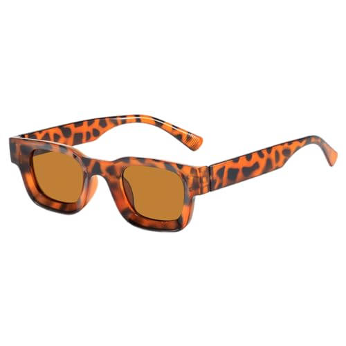 PLCPDM Sonnenbrille Mit Kleinem Rahmen Teenager Karneval Nachtclub Fotografie Brille Teenager Mädchen Radfahren Einkaufen Camping Sonnenbrille Quadratische Sonnenbrille Für Damen Quadratische von PLCPDM