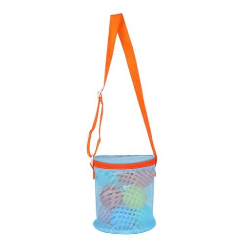 Strandspielzeug Tasche Strand Schultertasche Mesh Strandtasche Kinder Sandspielzeug Tasche Eimer Tasche Muscheln Aufbewahrungstasche Strand Netz Tasche von PLCPDM