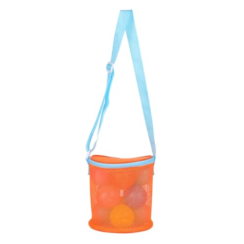 Strandspielzeug Tasche Strand Schultertasche Mesh Strandtasche Kinder Sandspielzeug Tasche Eimer Tasche Muscheln Aufbewahrungstasche Strand Netz Tasche von PLCPDM