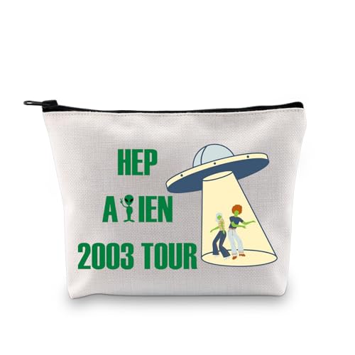 PLITI Gilmore inspiriertes Geschenk, Alien-Themen-Geschenke für Frauen, Hep, Alien, Fan, Geschenk, Hep Alien 2003, Tour, Gilmore Band, Make-up-Tasche, Hep Alien Bagu, modisch von PLITI