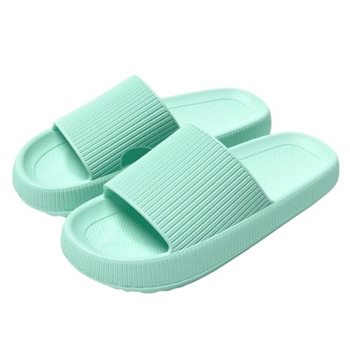 PLOZINDA Hausschuhe Damen Frauen Plattform Pantoffeln Sommer Strand Sandalen Freizeit Innen Badezimmer Anti -slip-g-40-41 von PLOZINDA