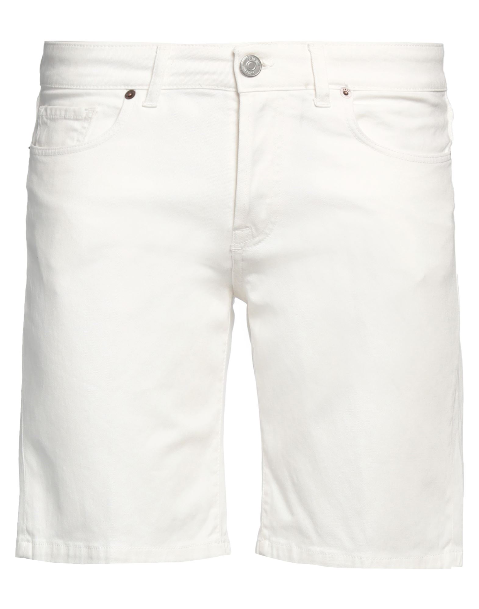 PMDS PREMIUM MOOD DENIM SUPERIOR Shorts & Bermudashorts Herren Weiß von PMDS PREMIUM MOOD DENIM SUPERIOR