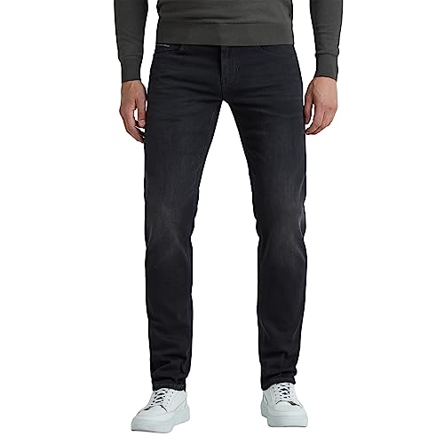 PME Legend Herren Jeans NIGHTFLIGHT - Regular Fit - Schwarz - Real Black Denim, Größe:29W / 32L, Farbvariante:Real Black Denim RBD von PME Legend