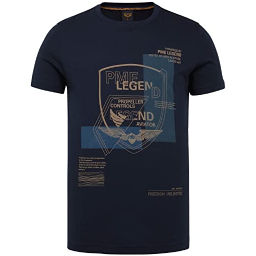 PME Legend T-Shirt Blau M von PME Legend