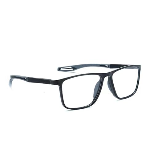 POCHY Anti Blaulicht Gleitsichtbrille Lesebrille Geeignet für Herren/Damen，Sportliches flexible Computer-Lesebrille, 1.0x,1.5x,2.0x,2.5x,3.0x,3.5x,4.0x,1-Paar (Farbe : Grau, Größe : 1.5x) von POCHY