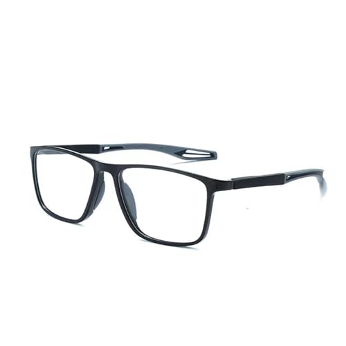 POCHY Anti Blaulicht Gleitsichtbrille Lesebrille Geeignet für Herren/Damen，flexible Modisch Computer-Lesebrille, 1.0x,1.5x,2.0x,2.5x,3.0x,3.5x,4.0x,1-Paar (Farbe : Grau, Größe : 1.0x) von POCHY