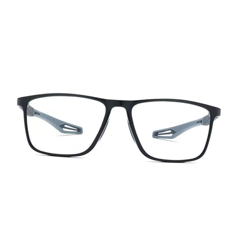 POCHY Anti Blaulicht Gleitsichtbrille Lesebrille Geeignet für Herren/Damen，flexible Ultraleicht Computer-Lesebrille, 1.0x,1.5x,2.0x,2.5x,3.0x,3.5x,4.0x,1-Paar (Farbe : Grau, Größe : 3.0x) von POCHY