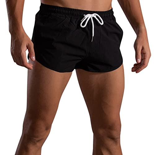 PODOLIXIA Badehose Herren Badeshorts Sommerhosen Freizeitshorts Regular Fit Schwimmshorts Casual Badepants Modische Beach Shorts Locker Bequem Männer Sportshorts von PODOLIXIA