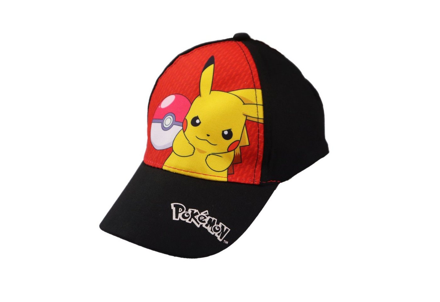 POKÉMON Baseball Cap Pokemon Pikachu Jungen Kappe Basecap Gr. 54 bis 56 von POKÉMON