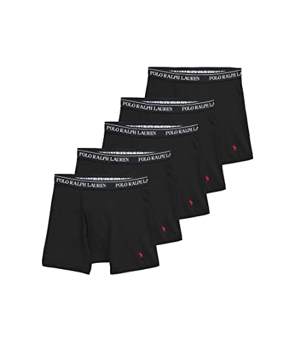 Polo Ralph Lauren 5er-Pack Boxershorts, Schwarz 1, X-Large von Polo Ralph Lauren