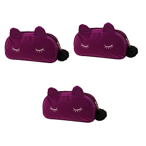 POPETPOP 3st Schminktasche Damen Geldbörse Koreanische Version Violett von POPETPOP