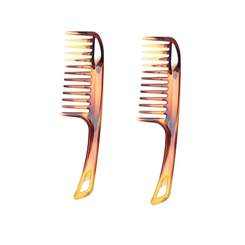 POPETPOP Stylingkamm Für Männer Hairbrush 2st Friseur-styling-tools Frisurkamm Kamm Mit Langem Griff Retro-kamm Mann Langen Griff Ölkamm Haarbürsten Kämme Für Männer von POPETPOP