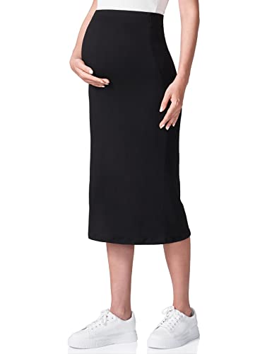 POSHDIVAH Damen Umstandsrock, schwarz, Klein POSHDIVAH Damen Umstandsrock, schwarz, Klein von POSHDIVAH
