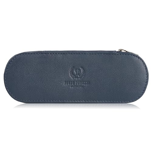 LEDER BRILLE TASCHE GRANATFLÄCHER PAOLO PERUZZZI T-82-DB, navy pers, Einheitsgröße von PP PAOLO PERUZZI Collection