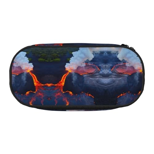 Kilauea Federmäppchen, Motiv: Vulkane, praktisch, hohe Kapazität, tragbar, Make-up-Tasche, Studenten, Teenager, Erwachsene, Schwarz , Einheitsgröße, Taschen-Organizer Kilauea Federmäppchen, Motiv: Vulkane, praktisch, hohe Kapazität, tragbar, Make-up-Tasche, Studenten, Teenager, Erwachsene, Schwarz , Einheitsgröße, Taschen-Organizer von PPHGUT