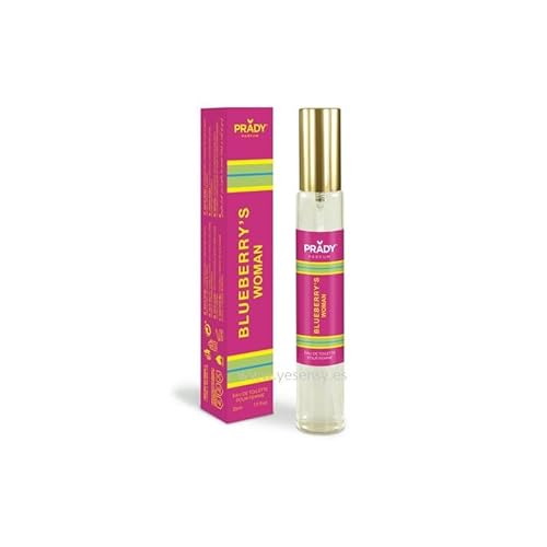 Prady - Eau de Toilette Blueberry's Woman 33ml - Damen - 33ml - Fruchtig und erfrischend mit Noten von Blaubeeren für einen verführerischen Duft! Prady - Eau de Toilette Blueberry's Woman 33ml - Damen - 33ml - Fruchtig und erfrischend mit Noten von Blaubeeren für einen verführerischen Duft! von PRADY
