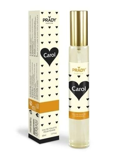 Prady - Eau de Toilette Carol 33ml - Unisex - 33ml - Eleganter und frischer Duft für jeden Tag! Prady - Eau de Toilette Carol 33ml - Unisex - 33ml - Eleganter und frischer Duft für jeden Tag! von PRADY