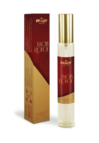 Prady - Eau de Toilette Bacha Rouge 33ml - Unisex - 33ml - Intensiver, verführerischer Duft mit roten Früchten und blumigen Noten für einen unvergesslichen Eindruck! Prady - Eau de Toilette Bacha Rouge 33ml - Unisex - 33ml - Intensiver, verführerischer Duft mit roten Früchten und blumigen Noten für einen unvergesslichen Eindruck! von PRADY