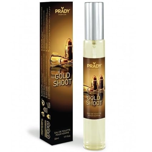 Prady - Eau de Toilette Gold Mann 33ml - Männer - 33ml - Luxuriöser, holziger und orientalischer Duft für den eleganten Mann! Prady - Eau de Toilette Gold Mann 33ml - Männer - 33ml - Luxuriöser, holziger und orientalischer Duft für den eleganten Mann! von PRADY