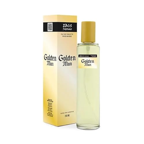 Prady - Eau de Toilette Golden Man Homme - 200ml - Eleganter & maskuliner Duft für den modernen Mann Prady - Eau de Toilette Golden Man Homme - 200ml - Eleganter & maskuliner Duft für den modernen Mann von PRADY