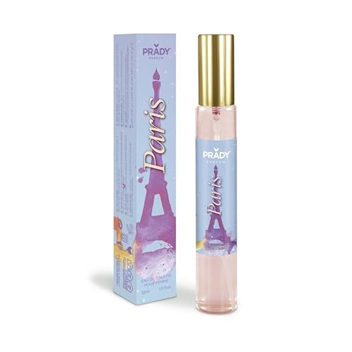 Prady - Eau de Toilette Paris 33ml - Unisex - 33ml - Eleganter und charmanter Duft inspiriert von der Stadt der Liebe! Prady - Eau de Toilette Paris 33ml - Unisex - 33ml - Eleganter und charmanter Duft inspiriert von der Stadt der Liebe! von PRADY