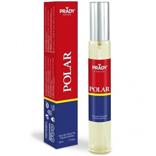 Prady - Eau de Toilette Polar 33ml - Männer - 33ml - Frischer und kraftvoller Duft mit eisigen und aromatischen Noten für den modernen Mann! Prady - Eau de Toilette Polar 33ml - Männer - 33ml - Frischer und kraftvoller Duft mit eisigen und aromatischen Noten für den modernen Mann! von PRADY
