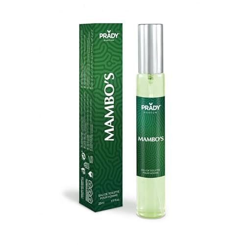 Prady Mambo's Eau de Toilette, 33 ml, lebhafter und attraktiver Duft Prady Mambo's Eau de Toilette, 33 ml, lebhafter und attraktiver Duft von PRADY