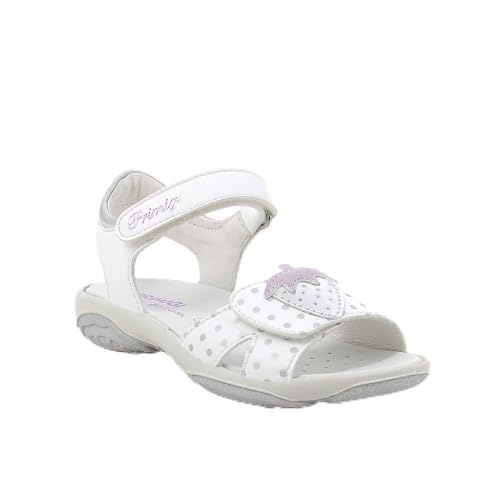 Primigi Damen Breeze Sandale, Weiß Silber, 34 EU von PRIMIGI