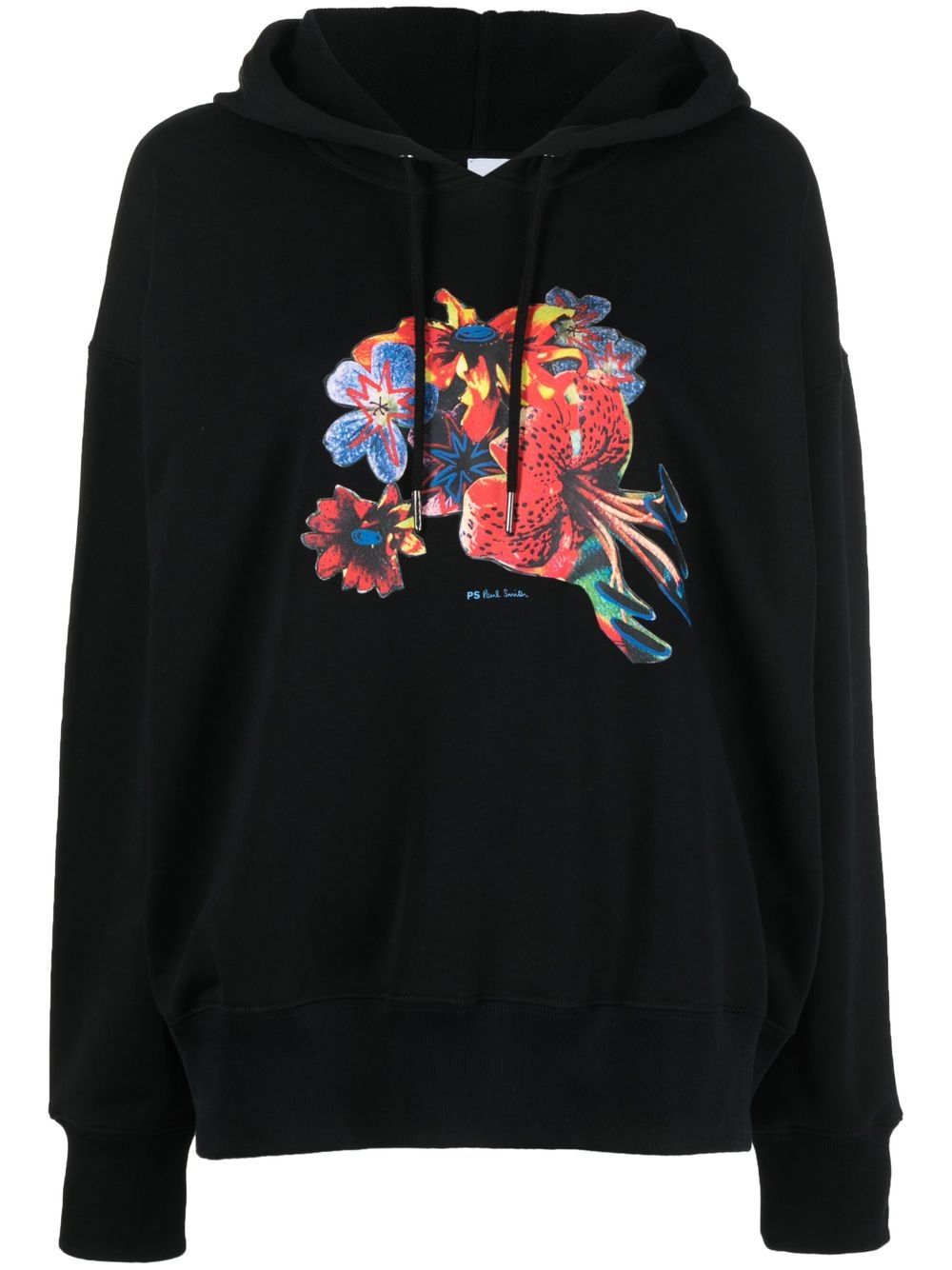 PS Paul Smith Hoodie mit grafischem Print - Schwarz von PS Paul Smith