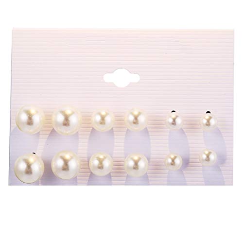 PTLLEND Saturn Ohrringe Intarsien Geschenke Persönlichkeit Frauen Diamantenschmuck Ohrringe Ohrringe Silber Kinder Mädchen (white, One Size) von PTLLEND