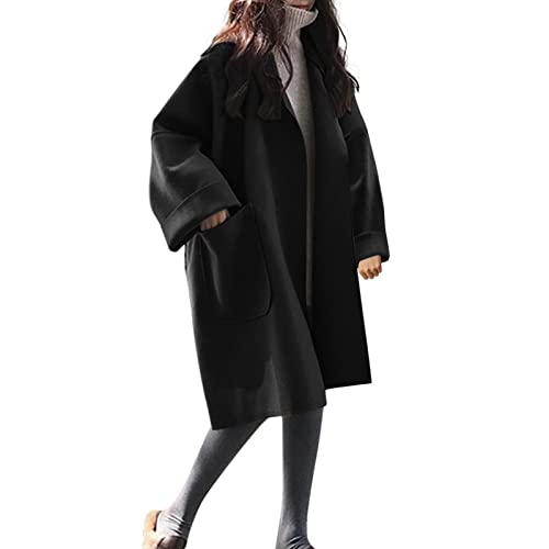 Wintercoat mit Gürtel Rever s Mantel Daunenweste damen winter mantel trenchcoat mit gürtel teddy jacken für damen only westen damen lange von PTLLEND