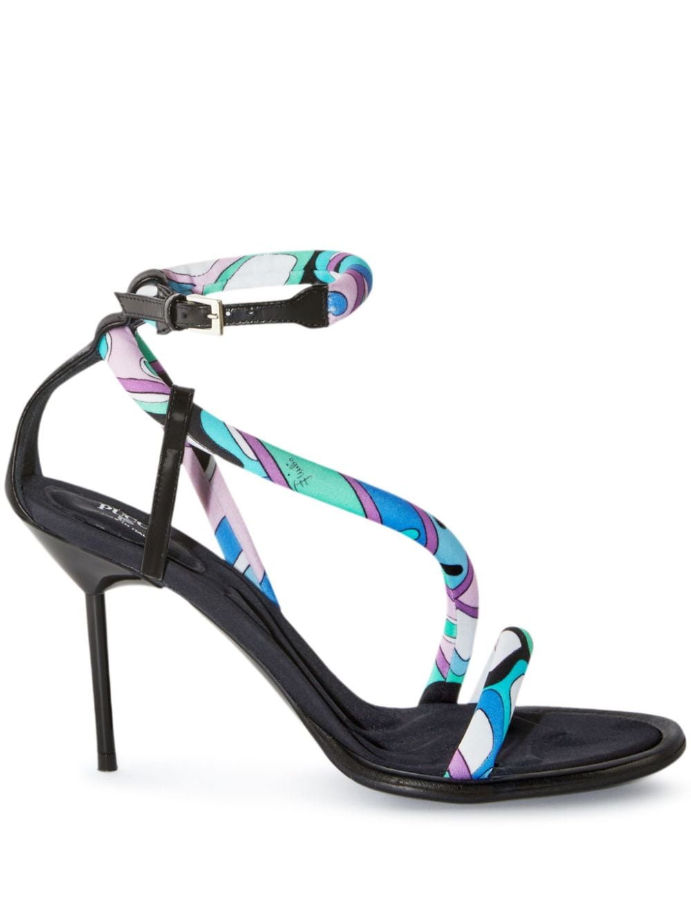 PUCCI Lee Sandalen, 110mm - Blau von PUCCI