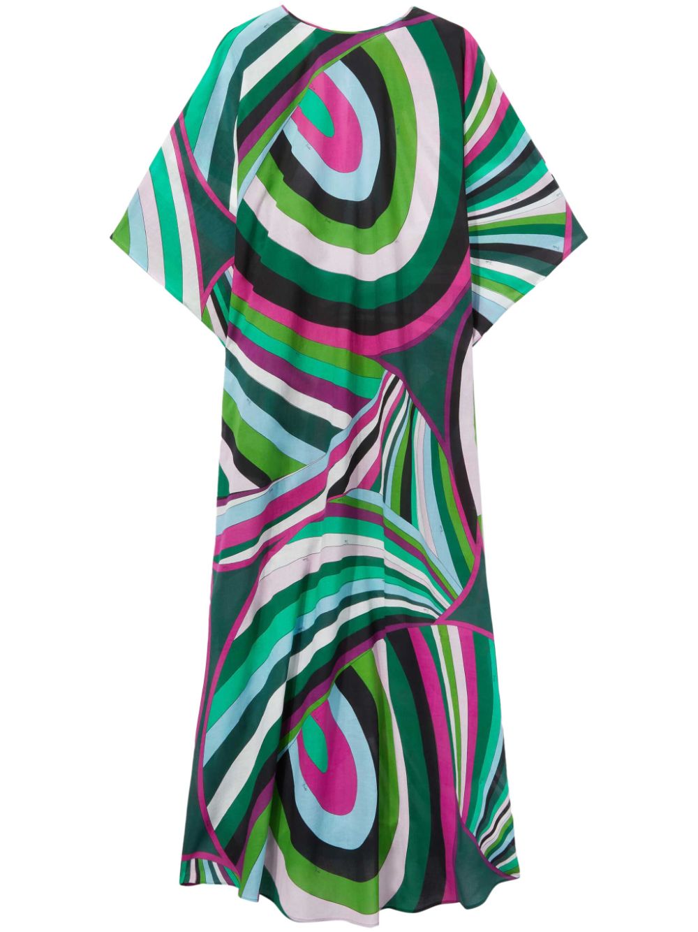 PUCCI Maxikleid mit Print - Grün von PUCCI