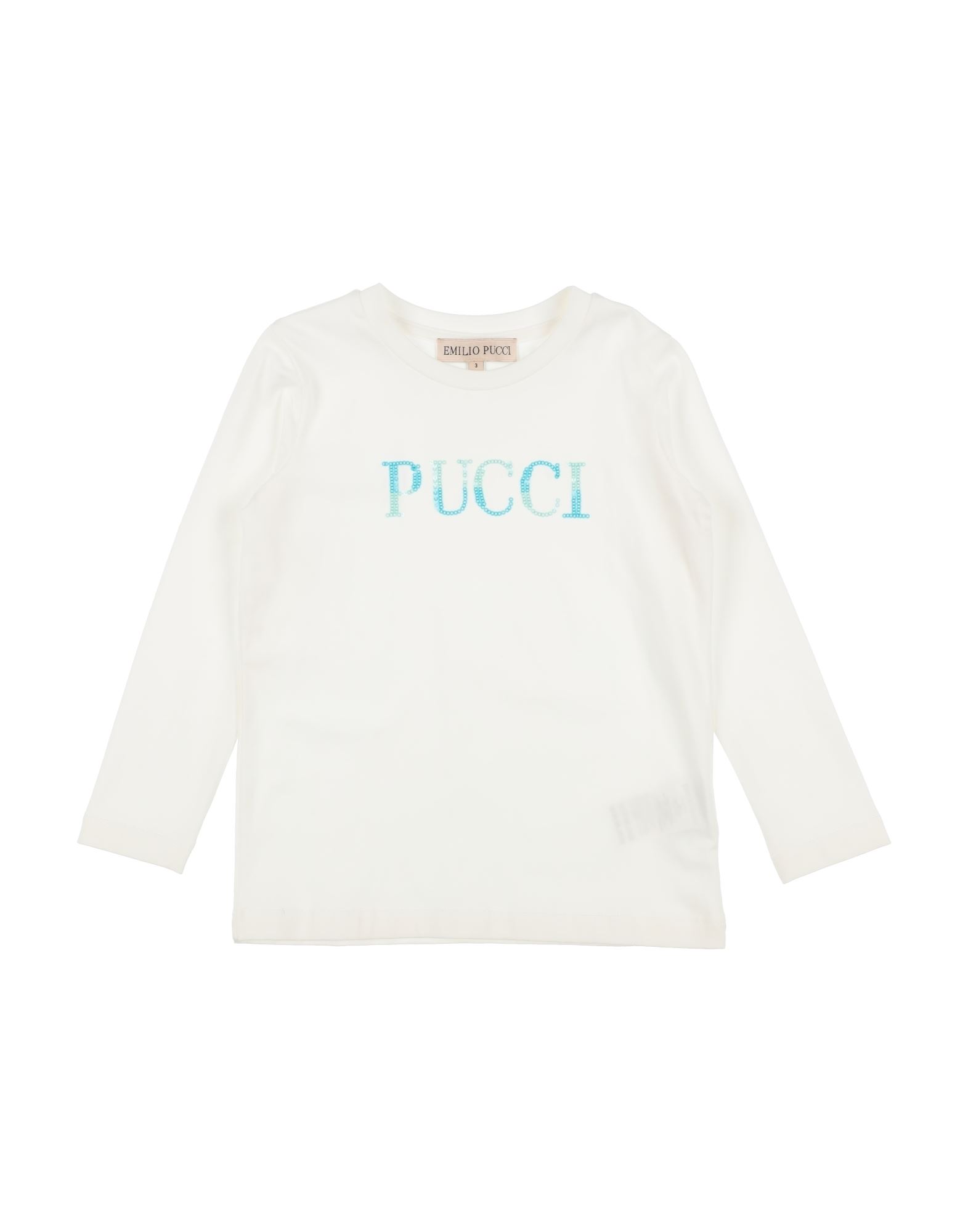 PUCCI T-shirts Kinder Weiß von PUCCI