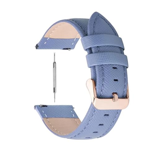 PUCHEN 14mm – 22mm Leder-Uhrenarmband, Ersatz-Armband, Herren-Damen-Uhrenarmband, Uhrenzubehör, 22mm von PUCHEN