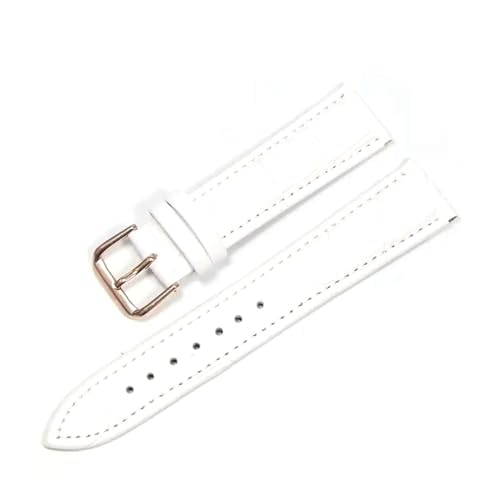 PUCHEN Leder-Uhrenarmbänder, 12mm – 24mm, Uhren-Ersatzarmband mit Stahl-Dornschließe, Herren-Uhrenzubehör, 12mm von PUCHEN