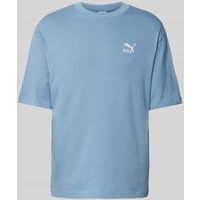PUMA PERFORMANCE T-Shirt mit Label-Stitching Modell 'BETTER CLASSICS' in Hellblau, Größe L von PUMA PERFORMANCE